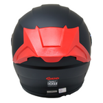 Casco Integral Shaft 502 Negro con Rojo