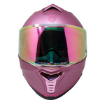 Casco Abatible Kov Thunder Waves Rosa