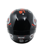 Casco ICH 501 Viva Mexico Negro Rojo