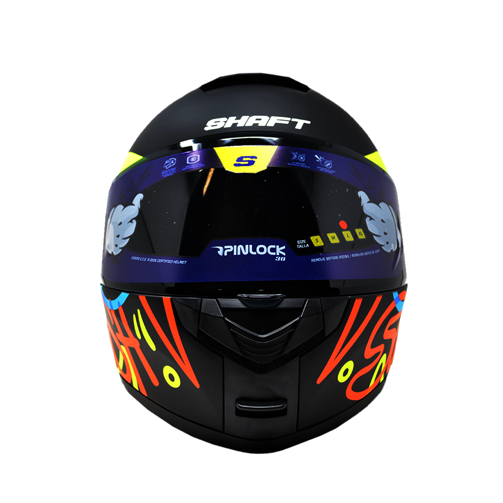 Casco shaft best sale abatible negro